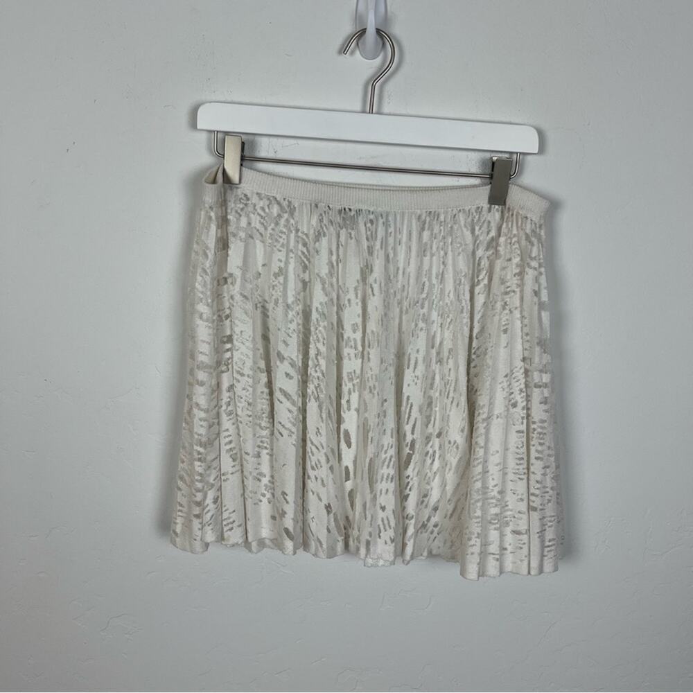 Timo.Weiland White Pleated Jennifer Skirt
